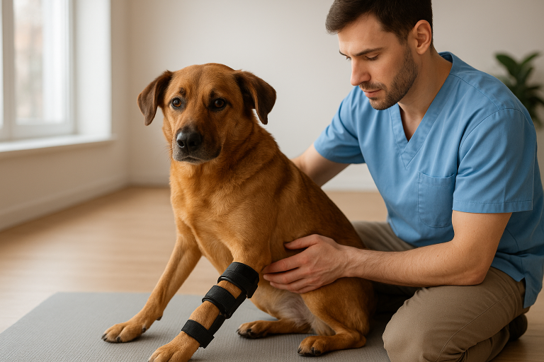 Kutyák rehabilitációja sérülés után